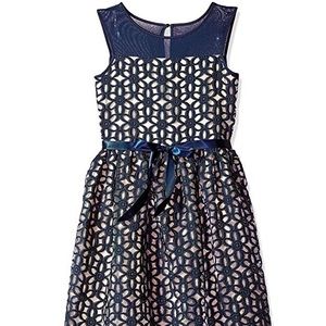 Speechless Girls' Big Embroidered Organza Dress